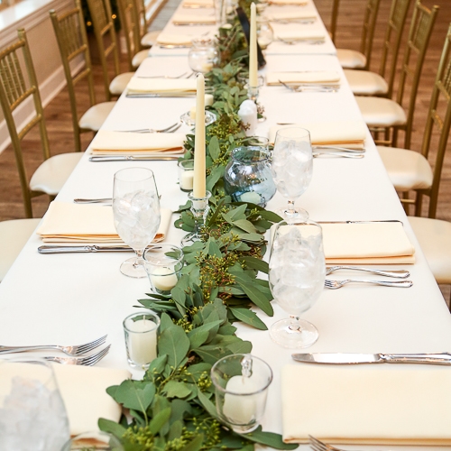 Whimsical Winter  Wedding Garland